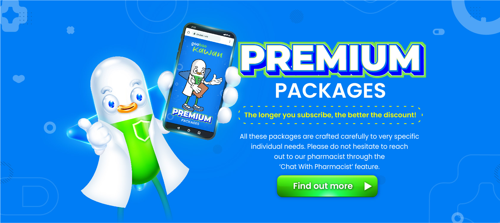 Goobat Kawan Premium Packages